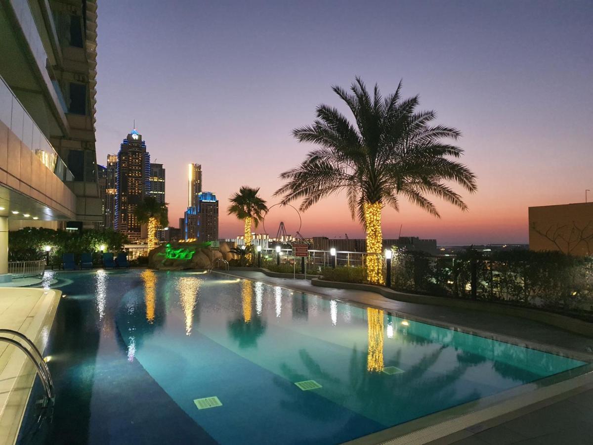 White Sage - Incredible Full Sea And Dubai Eye View In Marina 아파트 외부 사진