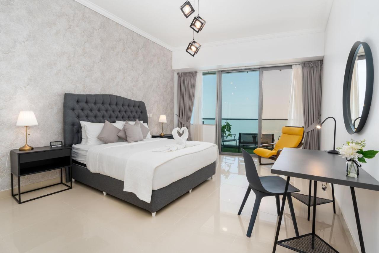 White Sage - Incredible Full Sea And Dubai Eye View In Marina 아파트 외부 사진