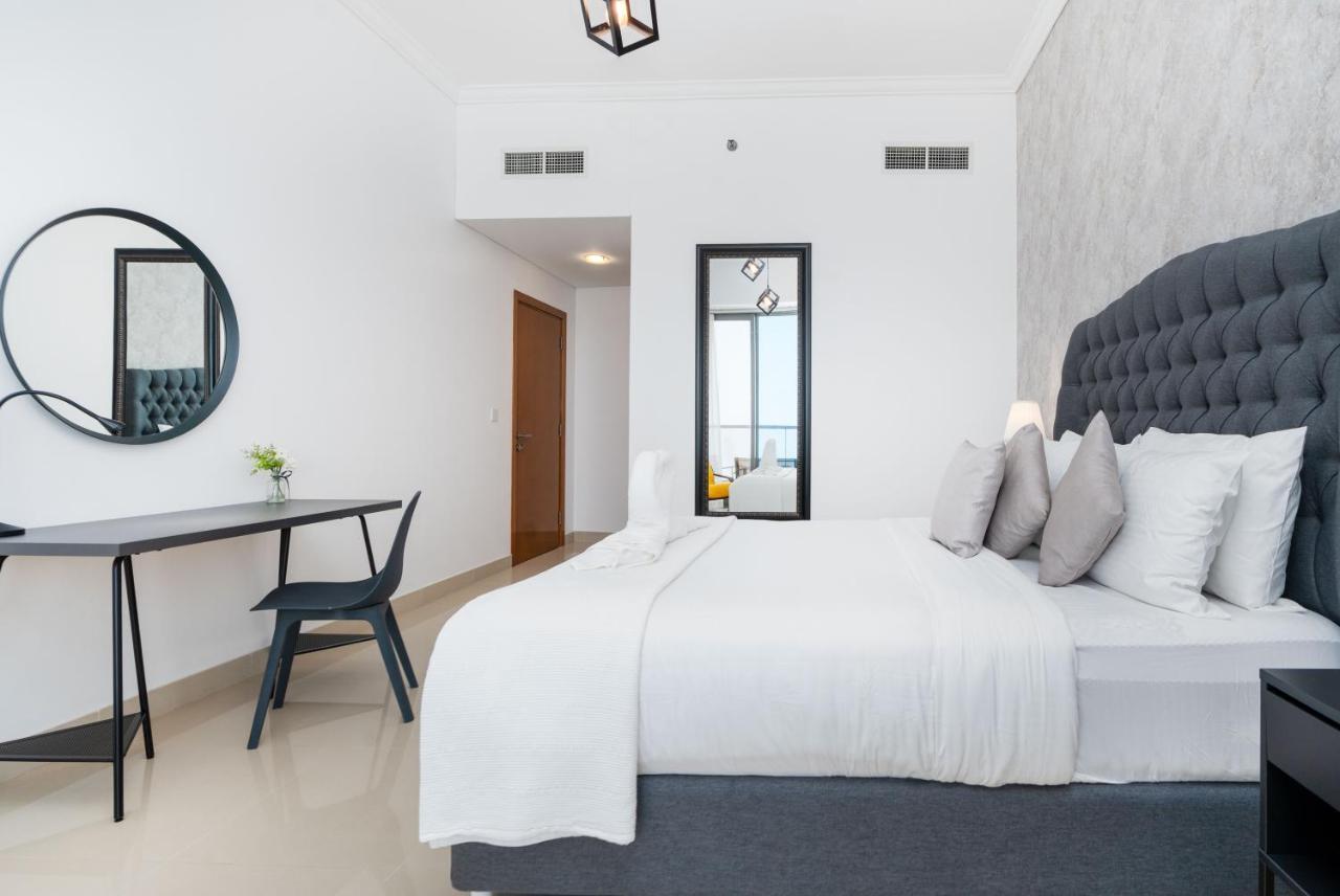 White Sage - Incredible Full Sea And Dubai Eye View In Marina 아파트 외부 사진
